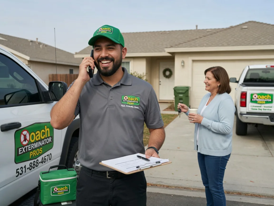 Pest Control Roach Exterminator Edison, OH FAQs